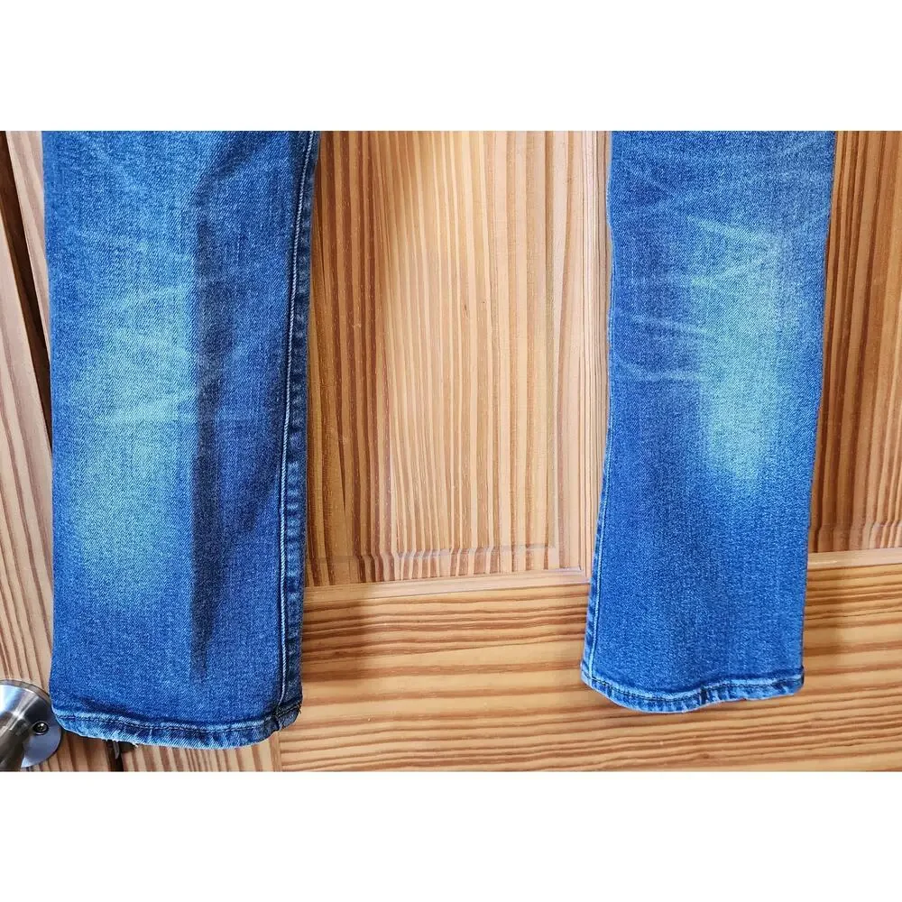 Aeropostale Slim Straight‎ Distressed Jeans Size 27x28 Blue